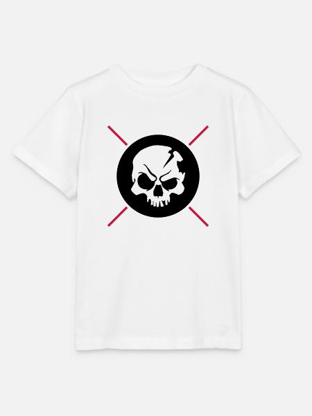 skull design - Stanley/Stella Kinder T-Shirt MINI CREATOR - Weiß