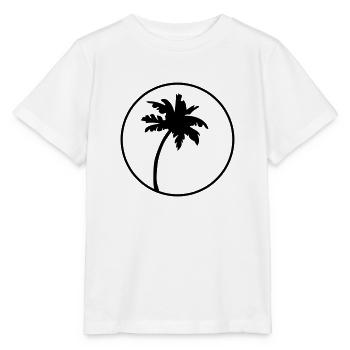 palme - Stanley/Stella Kinder T-Shirt MINI CREATOR  - Weiß - Vorne - Maike (125cm)