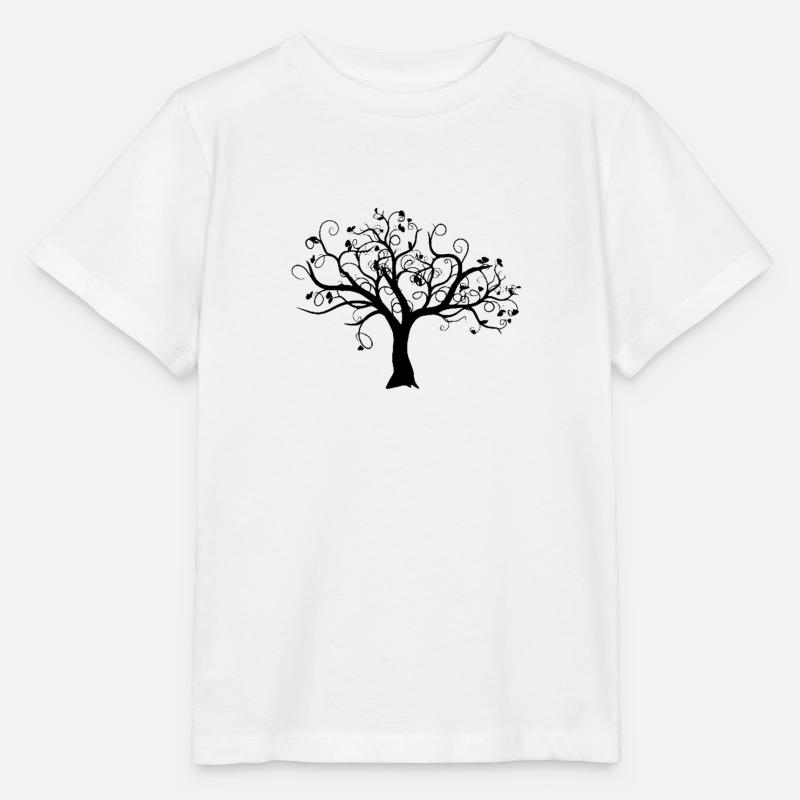 Tree - Stanley/Stella MINI CREATOR Kids’ T-Shirt - white