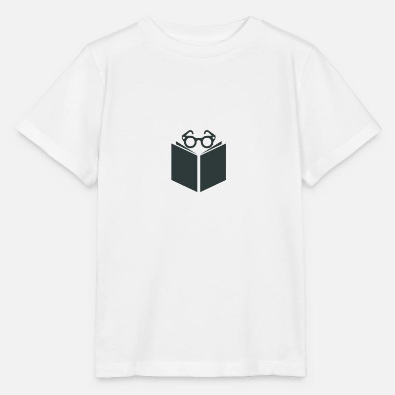 Bücher, ein Buch, Bunte Bücher, Wissen - Stanley/Stella Kinder T-Shirt MINI CREATOR  - Weiß