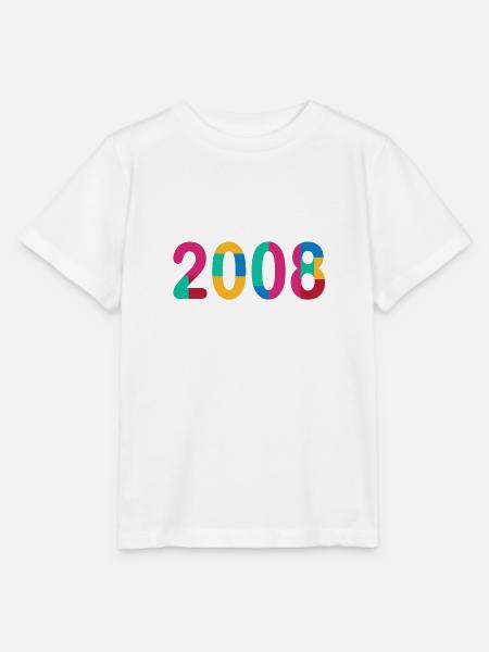 2008 - Stanley/Stella Kinder T-Shirt MINI CREATOR  - Weiß