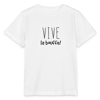 Vive la bouffe - T-shirt bio MINI CREATOR Stanley/Stella Enfant - blanc - Devant - Maike (125cm)
