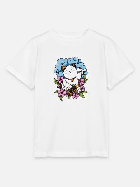 Maneki Neko! - Stanley/Stella Kinder T-Shirt MINI CREATOR  - Weiß