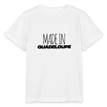 GUADELOUPE Hergestellt in - Stanley/Stella Kinder T-Shirt MINI CREATOR  - Weiß - Vorne - Maike (125cm)