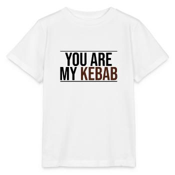 Du bist mein Kebab - Stanley/Stella Kinder T-Shirt MINI CREATOR  - Weiß - Vorne - Maike (125cm)