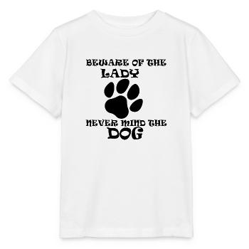 Chien chien - T-shirt bio MINI CREATOR Stanley/Stella Enfant - blanc - Devant - Maike (125cm)