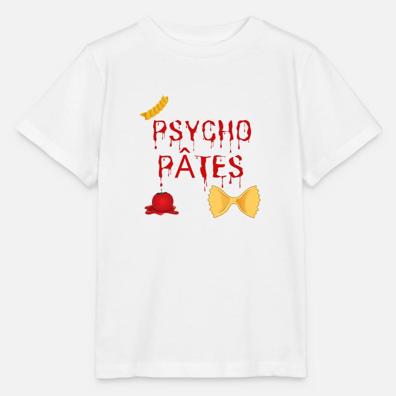 psychopâtes - T-shirt bio MINI CREATOR Stanley/Stella Enfant - blanc