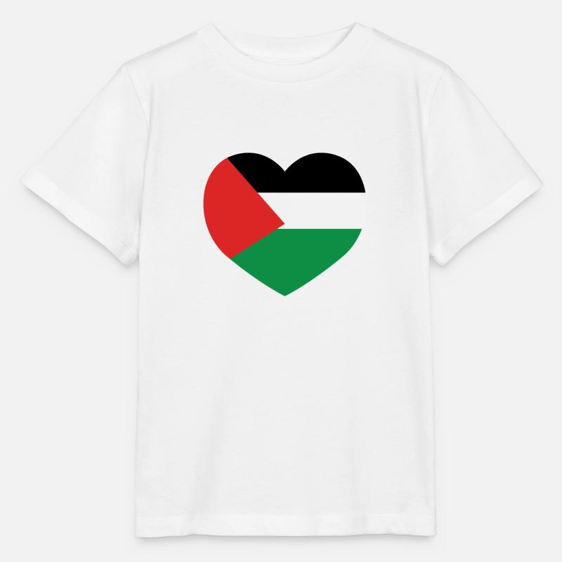 Amour Palestine - T-shirt bio MINI CREATOR Stanley/Stella Enfant - blanc