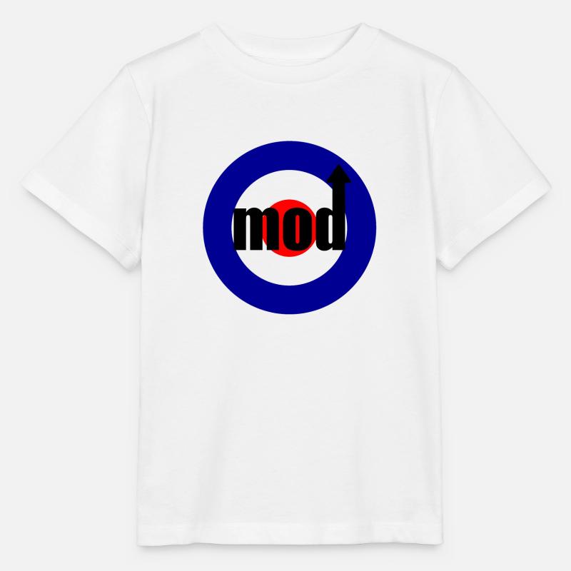 Mod / Quadrophenia - T-shirt bio MINI CREATOR Stanley/Stella Enfant - blanc