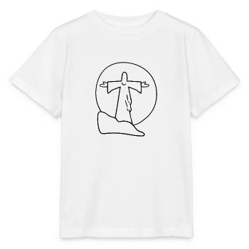 CORCOVADO STATUS VON JESUS BRASILIEN Geschenkidee - Stanley/Stella Kinder T-Shirt MINI CREATOR  - Weiß - Vorne - Maike (125cm)