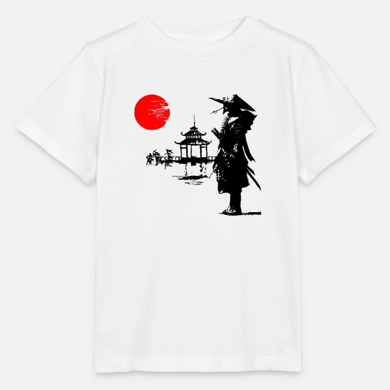 samourai 6 - T-shirt bio MINI CREATOR Stanley/Stella Enfant - blanc