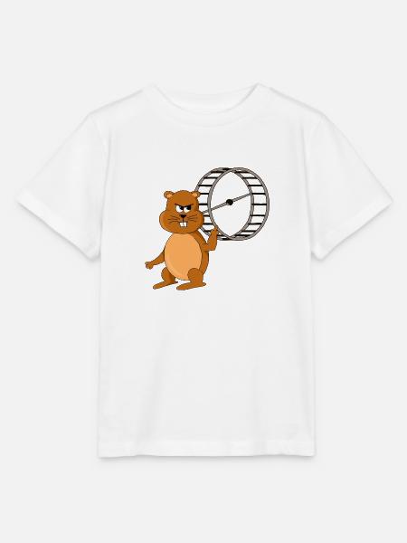 Hamsterrad - Stanley/Stella Kinder T-Shirt MINI CREATOR - Weiß