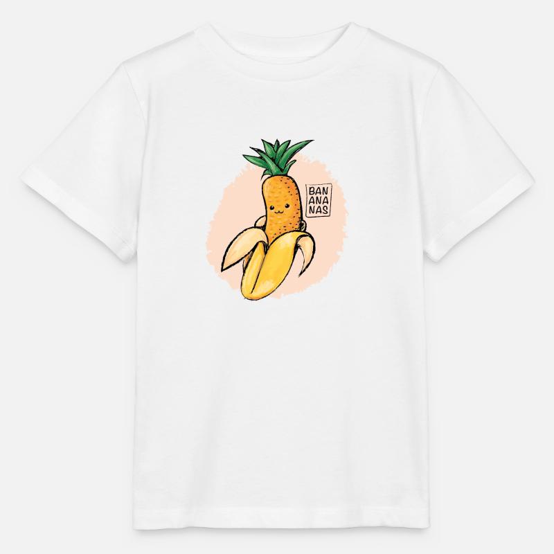 Banananas - Stanley/Stella Kinder T-Shirt MINI CREATOR  - Weiß