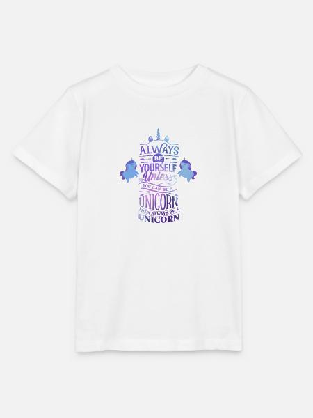 Einhorn - Stanley/Stella Kinder T-Shirt MINI CREATOR - Weiß