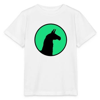 Lama Alpaka Südamerika Lateinamerika Tierwelt Inka - Stanley/Stella Kinder T-Shirt MINI CREATOR  - Weiß - Vorne - Maike (125cm)
