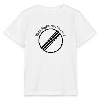 Kein Tempolimit - Das Gefühl von Freiheit - Stanley/Stella Kinder T-Shirt MINI CREATOR  - Weiß - Vorne - Maike (125cm)
