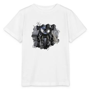 Moto de sport noir - T-shirt bio MINI CREATOR Stanley/Stella Enfant - blanc - Devant - Maike (125cm)