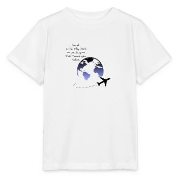 Travel - Stanley/Stella Kinder T-Shirt MINI CREATOR  - Weiß - Vorne - Maike (125cm)