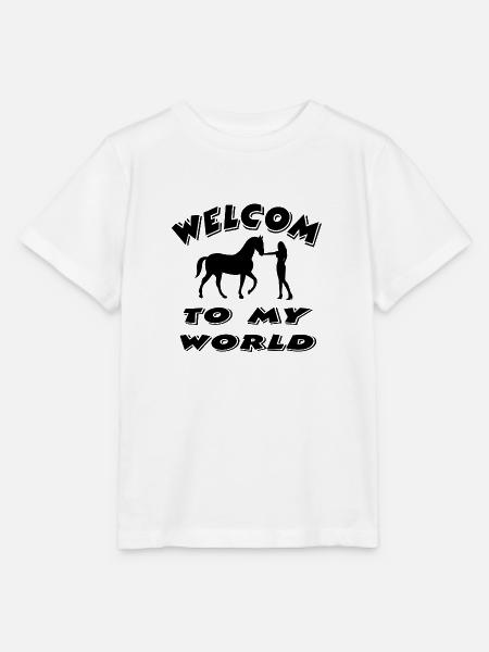 Pferd - Stanley/Stella Kinder T-Shirt MINI CREATOR - Weiß