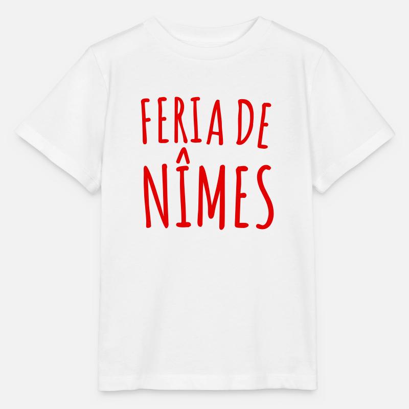 Feria de Nîmes - T-shirt bio MINI CREATOR Stanley/Stella Enfant - blanc