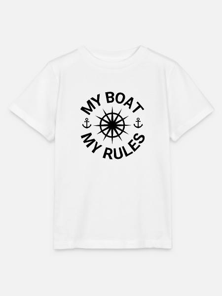 Boot - Stanley/Stella Kinder T-Shirt MINI CREATOR  - Weiß