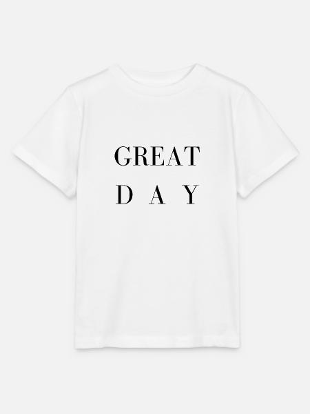 Great Day Shirt! - Stanley/Stella Kinder T-Shirt MINI CREATOR - Weiß