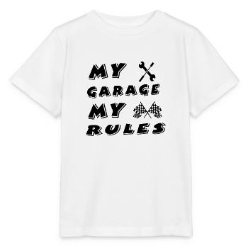 Garage - Stanley/Stella Kinder T-Shirt MINI CREATOR  - Weiß - Vorne - Maike (125cm)