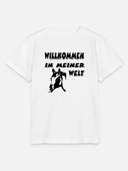 Pferd - Stanley/Stella Kinder T-Shirt MINI CREATOR - Weiß
