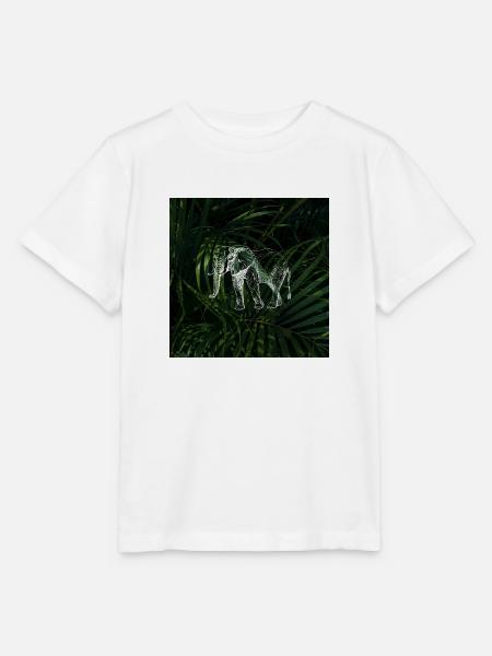 Elefant Design - Stanley/Stella Kinder T-Shirt MINI CREATOR - Weiß