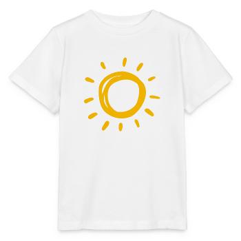 Sonne 2 - Stanley/Stella Kinder T-Shirt MINI CREATOR  - Weiß - Vorne - Maike (125cm)