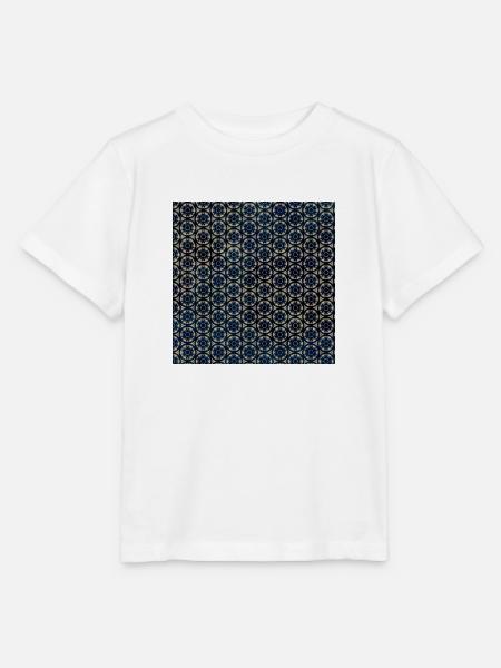 Tye Tie Pattern - Stanley/Stella Kinder T-Shirt MINI CREATOR - Weiß