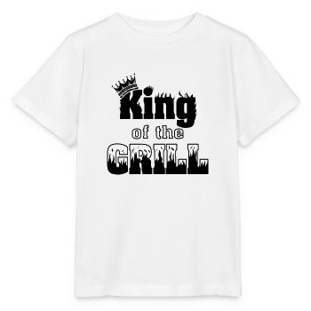King of the Grill - Stanley/Stella MINI CREATOR Kids’ T-Shirt - white - Front - Maike (125cm)