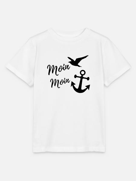 Moin moin - Stanley/Stella Kinder T-Shirt MINI CREATOR - Weiß
