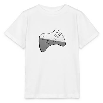 Controller - Illustration - Stanley/Stella Kinder T-Shirt MINI CREATOR  - Weiß - Vorne - Maike (125cm)