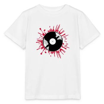 Les gouttes de sang enregistrent des éclaboussures de couleur - T-shirt bio MINI CREATOR Stanley/Stella Enfant - blanc - Devant - Maike (125cm)