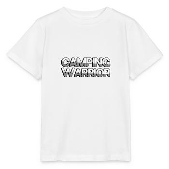 CAMPING WARRIOR - Camping - T-shirt bio MINI CREATOR Stanley/Stella Enfant - blanc - Devant - Maike (125cm)