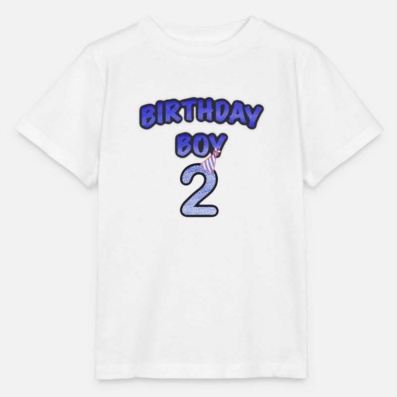 Anniversaire Garçon 2 Ans - T-shirt bio MINI CREATOR Stanley/Stella Enfant - blanc