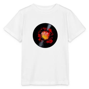 Explodierende Popmusik Long Play Record - Stanley/Stella Kinder T-Shirt MINI CREATOR  - Weiß - Vorne - Maike (125cm)