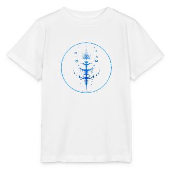 Mystique Collection ~ light blue ~ n°9 - Stanley/Stella MINI CREATOR Kids’ T-Shirt - white - Front - Maike (125cm)