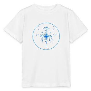 Mystique Collection ~ light blue ~ n°4 - Stanley/Stella MINI CREATOR Kids’ T-Shirt - white - Front - Maike (125cm)