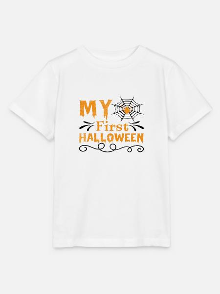 My first Halloween - Stanley/Stella Kinder T-Shirt MINI CREATOR  - Weiß