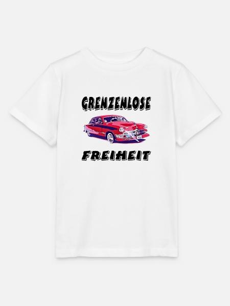 Auto - Stanley/Stella Kinder T-Shirt MINI CREATOR  - Weiß