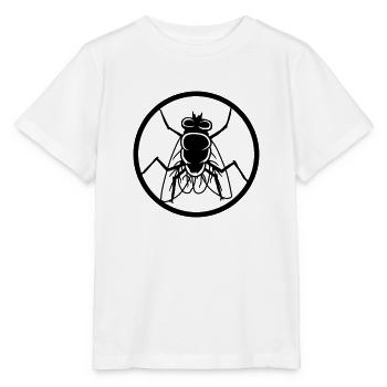 Logo housefly small house fly - Stanley/Stella MINI CREATOR Kids’ T-Shirt - white - Front - Maike (125cm)