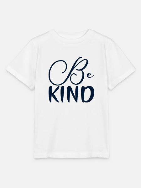 Be Kind - Stanley/Stella Kinder T-Shirt MINI CREATOR - Weiß