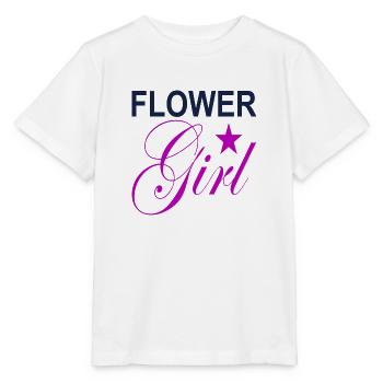 Flower Girl - Stanley/Stella MINI CREATOR Kids’ T-Shirt - white - Front - Maike (125cm)