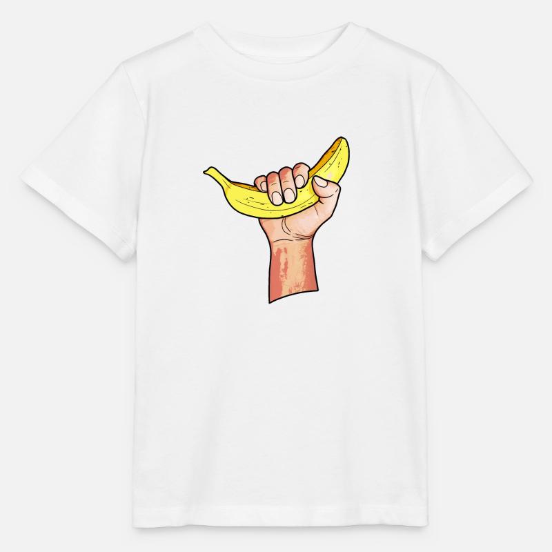 la banane - T-shirt bio MINI CREATOR Stanley/Stella Enfant - blanc