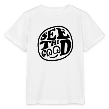 voir la bonne citation - T-shirt bio MINI CREATOR Stanley/Stella Enfant - blanc - Devant - Maike (125cm)