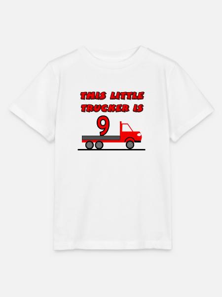 Truck - Stanley/Stella Kinder T-Shirt MINI CREATOR - Weiß