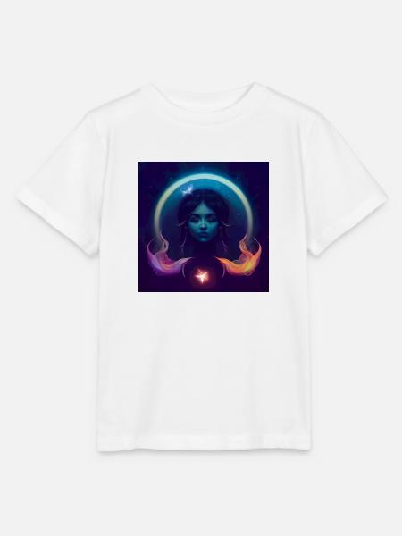 Magical Aquarius - Stanley/Stella Kinder T-Shirt MINI CREATOR - Weiß
