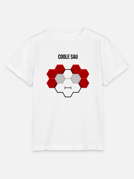 Coole Sau - Stanley/Stella Kinder T-Shirt MINI CREATOR  - Weiß